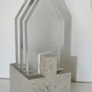 sculpture en verre de Christian von Sydow disponible a la vente dans le store de la galerie22